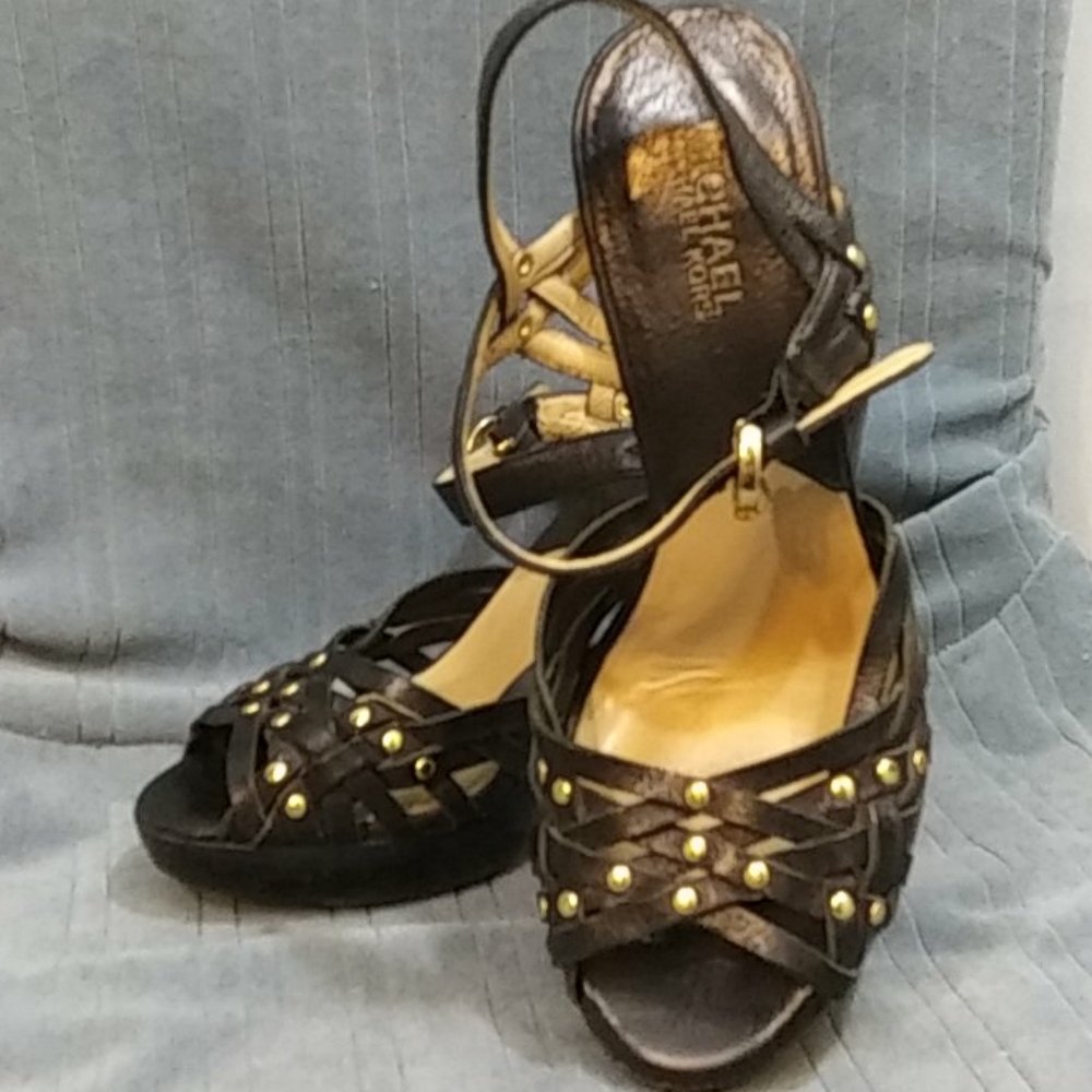 Michel Kors Leather Heels
